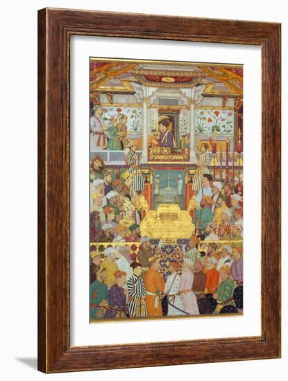 Shah-Jahan, Between 1640 and 1650-Bichitr-Framed Giclee Print