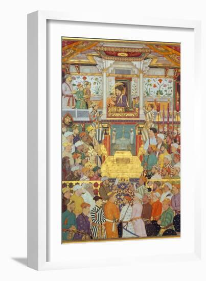 Shah-Jahan, Between 1640 and 1650-Bichitr-Framed Giclee Print