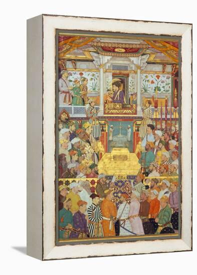 Shah-Jahan, Between 1640 and 1650-Bichitr-Framed Premier Image Canvas