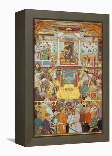 Shah-Jahan, Between 1640 and 1650-Bichitr-Framed Premier Image Canvas