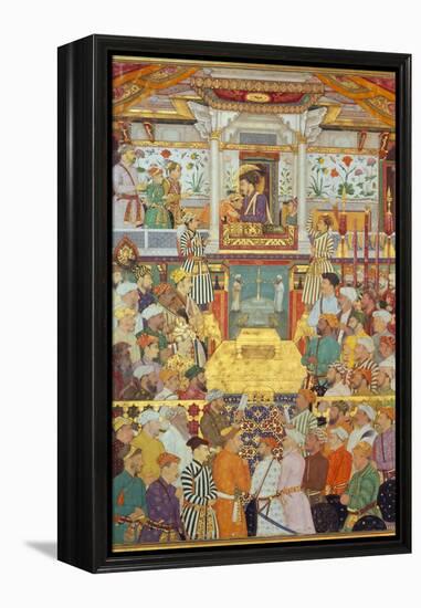 Shah-Jahan, Between 1640 and 1650-Bichitr-Framed Premier Image Canvas