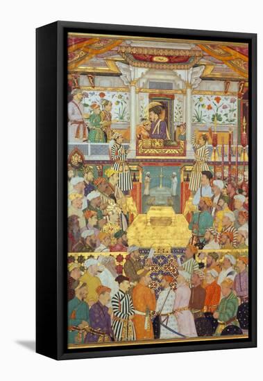 Shah-Jahan, Between 1640 and 1650-Bichitr-Framed Premier Image Canvas