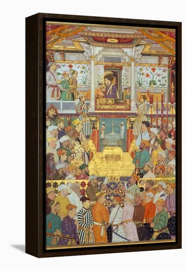 Shah-Jahan, Between 1640 and 1650-Bichitr-Framed Premier Image Canvas