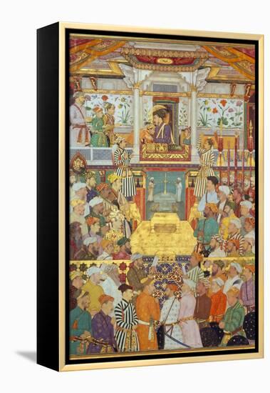 Shah-Jahan, Between 1640 and 1650-Bichitr-Framed Premier Image Canvas