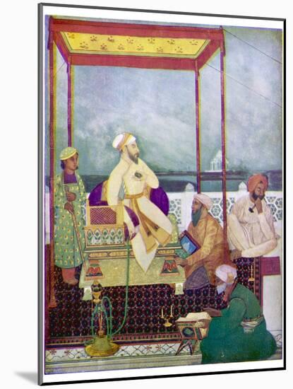 Shah Jahan I Mughal Emperor of India from 1628 to 1658 Known in His Youth as Prince Khurram-Abanindro Nath Tagore-Mounted Photographic Print