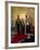 Shah of Iran, Mohamed Reza, Posing with Son Prince Reza and Wife Farah-Dmitri Kessel-Framed Premium Photographic Print