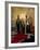 Shah of Iran, Mohamed Reza, Posing with Son Prince Reza and Wife Farah-Dmitri Kessel-Framed Premium Photographic Print