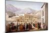 Shah Shoja, Puppet of the British, Holding a Durbar at Kabul, First Anglo-Afghan War, 1838-1842-James Atkinson-Mounted Giclee Print