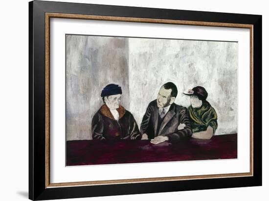 Shahn: Man & Women-Ben Shahn-Framed Giclee Print