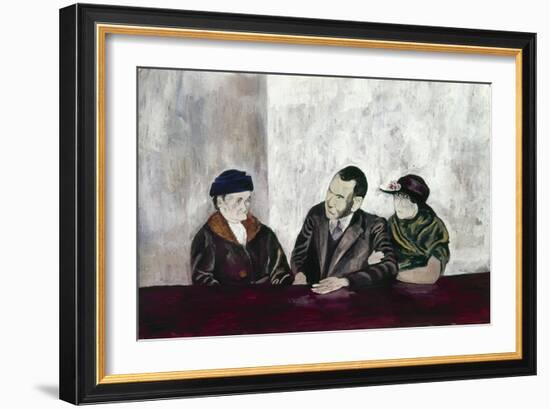 Shahn: Man & Women-Ben Shahn-Framed Giclee Print