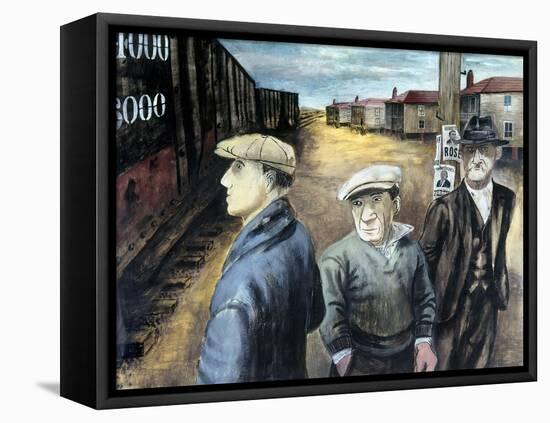 Shahn: Three Men-Ben Shahn-Framed Premier Image Canvas