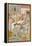Shahnameh de Ferdowsi ou le Livre des Rois. Naissance de Roustam par Césarienne-null-Framed Premier Image Canvas