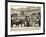 Shahpur District Police Officers Group, India, 1937-1938-Mool & Son Chand-Framed Photographic Print