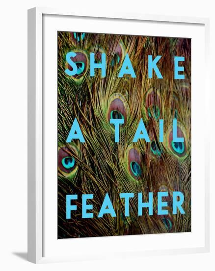 Shake a Tail Feather-Keren Su-Framed Art Print