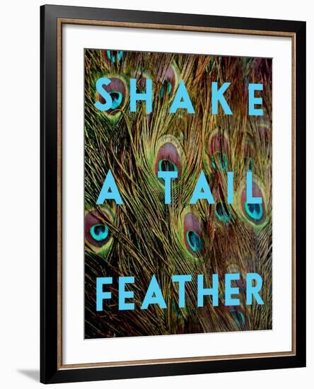 Shake a Tail Feather-Keren Su-Framed Art Print