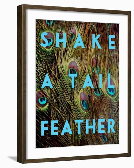 Shake a Tail Feather-Keren Su-Framed Art Print