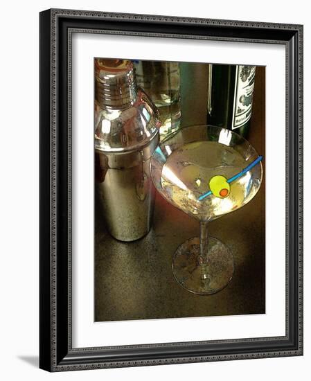 Shaken Not Stirred-Steve Ash-Framed Giclee Print