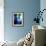 Shaker Blue Glass-Jody Miller-Framed Photographic Print displayed on a wall