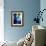 Shaker Blue Glass-Jody Miller-Framed Photographic Print displayed on a wall