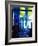 Shaker Blue Glass-Jody Miller-Framed Photographic Print