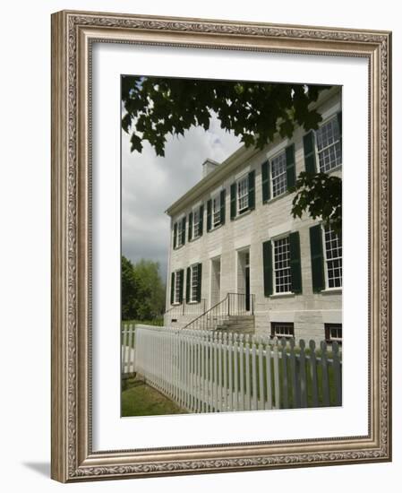 Shaker Village at Pleasant Hill, Lexington, Kentucky, United States of America, North America-Snell Michael-Framed Photographic Print