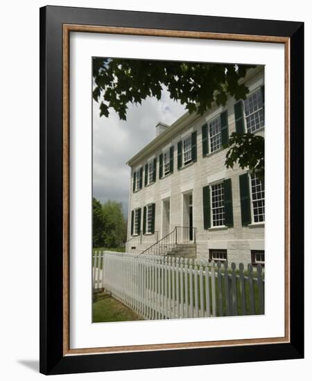 Shaker Village at Pleasant Hill, Lexington, Kentucky, United States of America, North America-Snell Michael-Framed Photographic Print