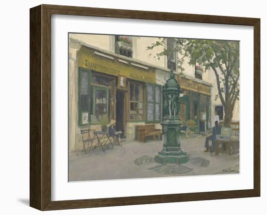 Shakespeare and Co, 2010-Julian Barrow-Framed Giclee Print