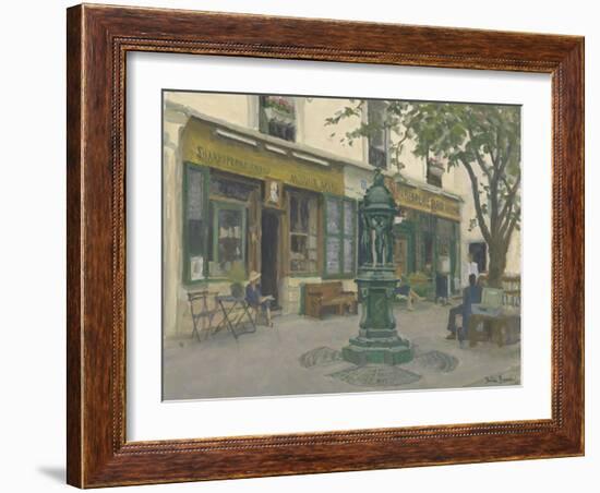 Shakespeare and Co, 2010-Julian Barrow-Framed Giclee Print