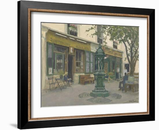 Shakespeare and Co, 2010-Julian Barrow-Framed Giclee Print