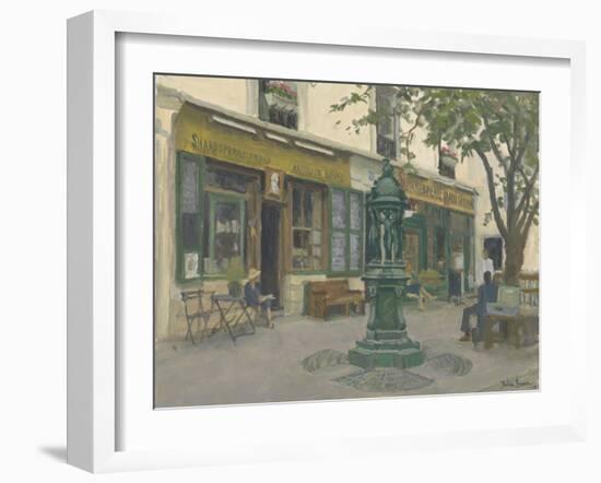 Shakespeare and Co, 2010-Julian Barrow-Framed Giclee Print