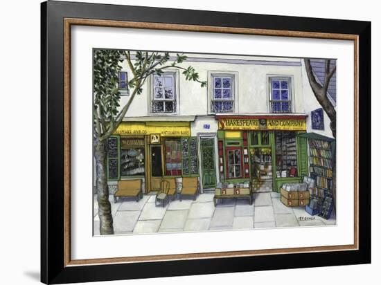 Shakespeare and Company, Paris-Isy Ochoa-Framed Giclee Print