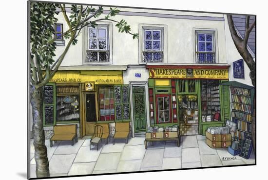 Shakespeare and Company, Paris-Isy Ochoa-Mounted Giclee Print