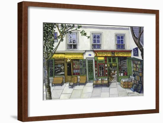 Shakespeare and Company, Paris-Isy Ochoa-Framed Giclee Print