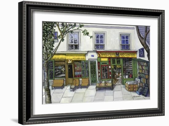 Shakespeare and Company, Paris-Isy Ochoa-Framed Giclee Print