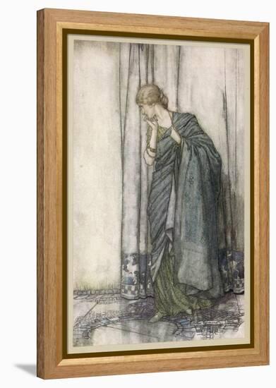 Shakespeare: Helena-Arthur Rackham-Framed Stretched Canvas