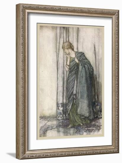 Shakespeare: Helena-Arthur Rackham-Framed Art Print