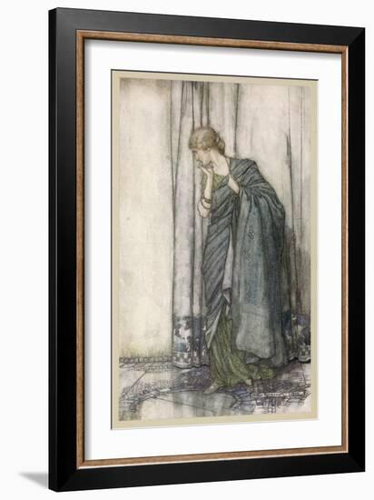 Shakespeare: Helena-Arthur Rackham-Framed Art Print