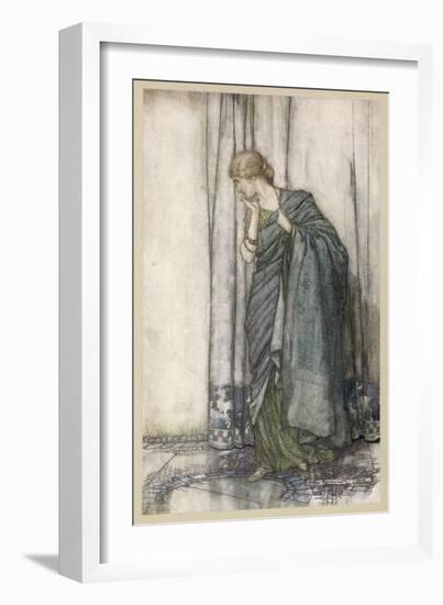 Shakespeare: Helena-Arthur Rackham-Framed Art Print