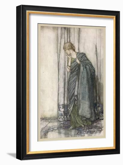 Shakespeare: Helena-Arthur Rackham-Framed Art Print