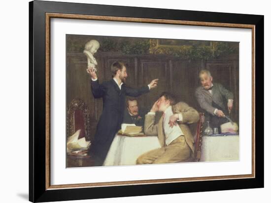 Shakespeare or Bacon-Alfred Edward Emslie-Framed Giclee Print