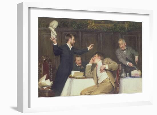 Shakespeare or Bacon-Alfred Edward Emslie-Framed Giclee Print