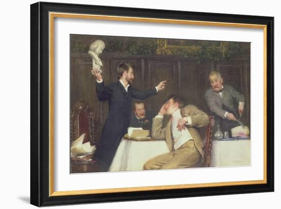 Shakespeare or Bacon-Alfred Edward Emslie-Framed Giclee Print