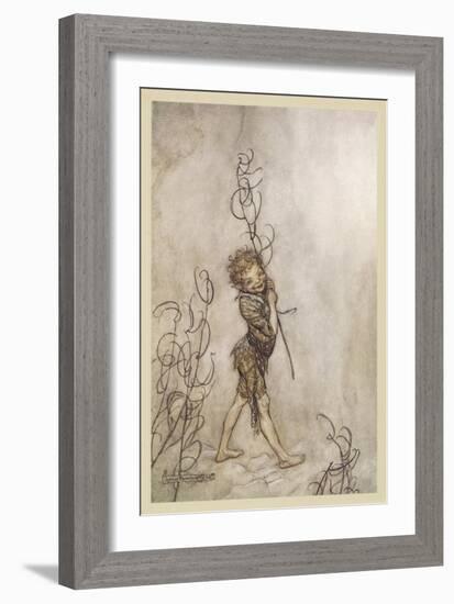 Shakespeare: Puck, 1908-Arthur Rackham-Framed Art Print