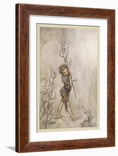 Shakespeare: Puck, 1908-Arthur Rackham-Framed Art Print