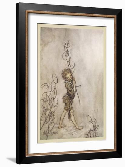 Shakespeare: Puck, 1908-Arthur Rackham-Framed Art Print