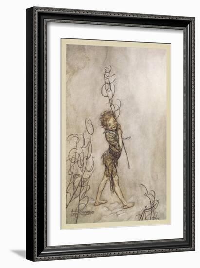 Shakespeare: Puck, 1908-Arthur Rackham-Framed Art Print