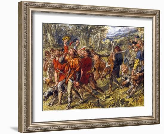 Shakespeare 's play As-John Gilbert-Framed Giclee Print