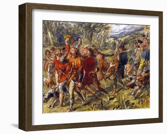 Shakespeare 's play As-John Gilbert-Framed Giclee Print