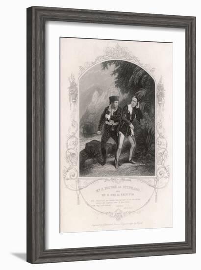 Shakespeare: Tempest-null-Framed Art Print