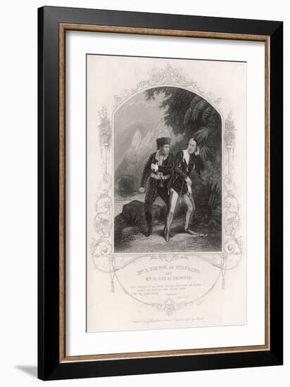 Shakespeare: Tempest-null-Framed Art Print